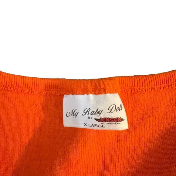 Clemson University Tigers My Baby Doll Extra Large Crop Top - Picture 2 of 3